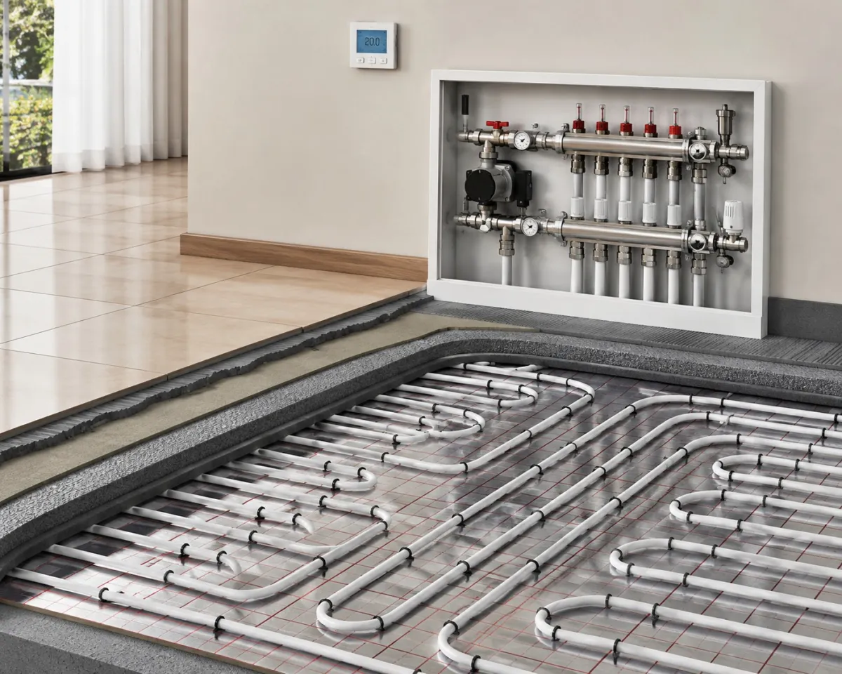 Under-Floor Heating System - 30-60 mm